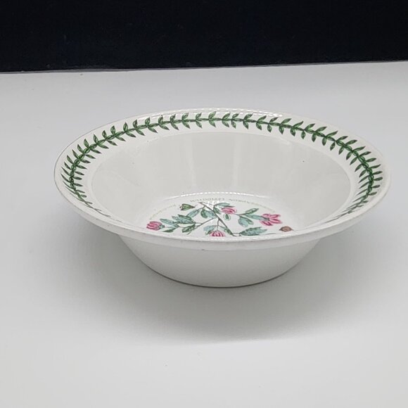 Portmeirion Botanic Garden Bowl Rhododendron Lepidotum Design 7.5" - Picture 6 of 8